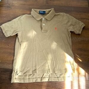 Boys Ralph Lauren Polo Tan Shirt (size 6)